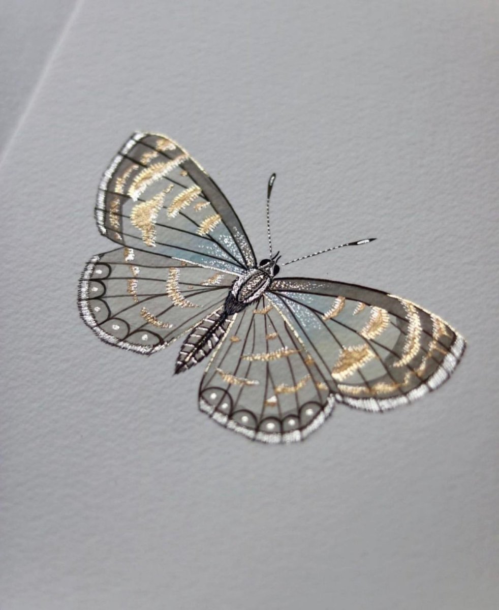 Brilho da aquarela Crystal Silver Lisilinka