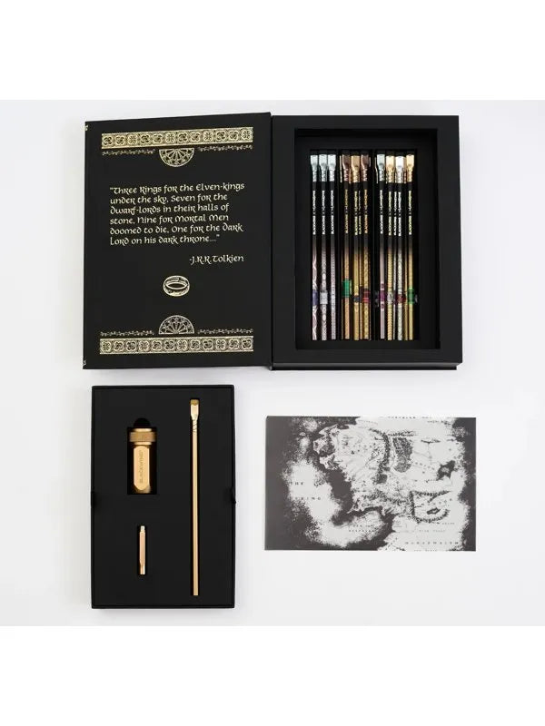 Conteúdo do Blackwing x O Senhor dos Anéis Gift Set