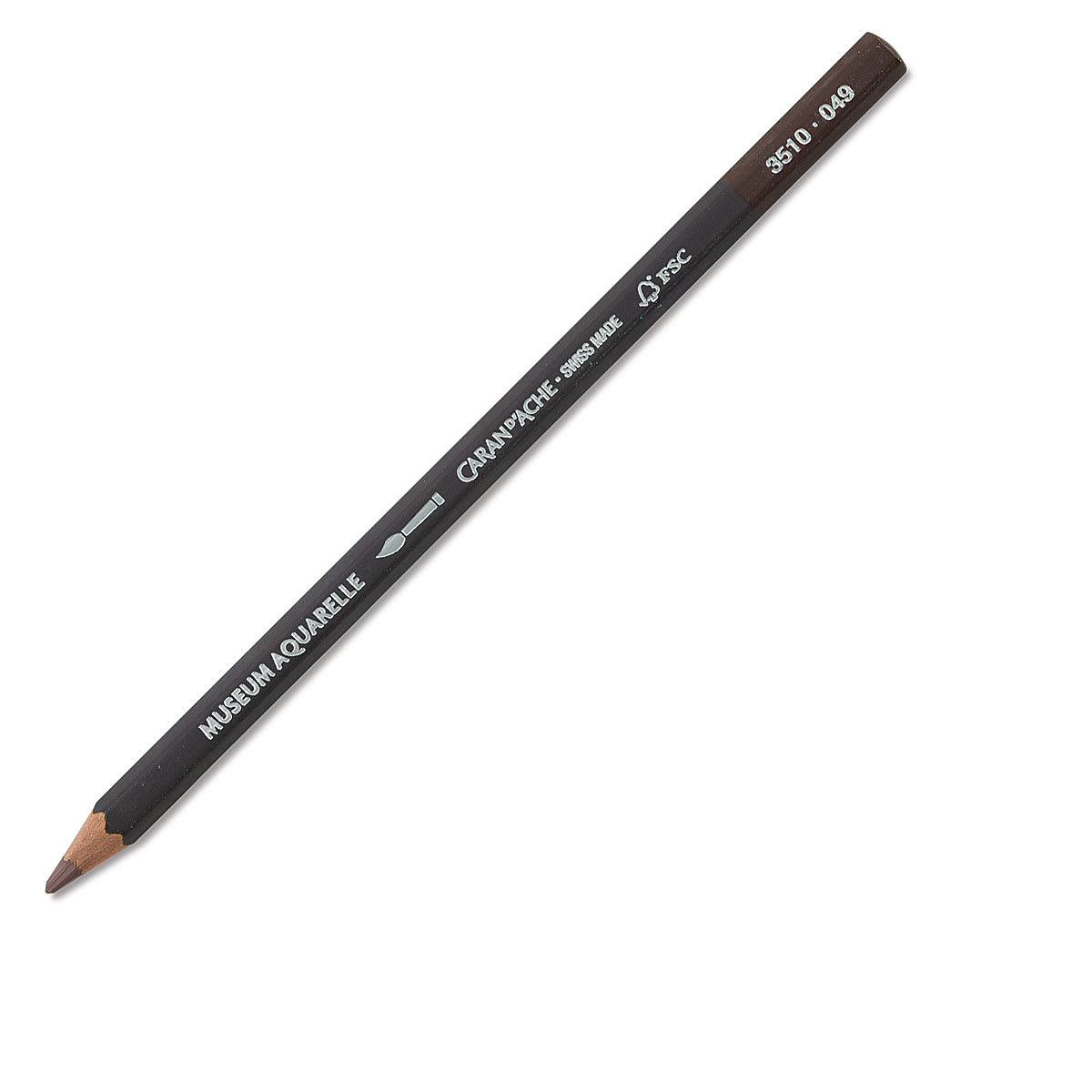 Caran d’Ache Museum Aquarelle - 049 Raw Umber - lápis avulso