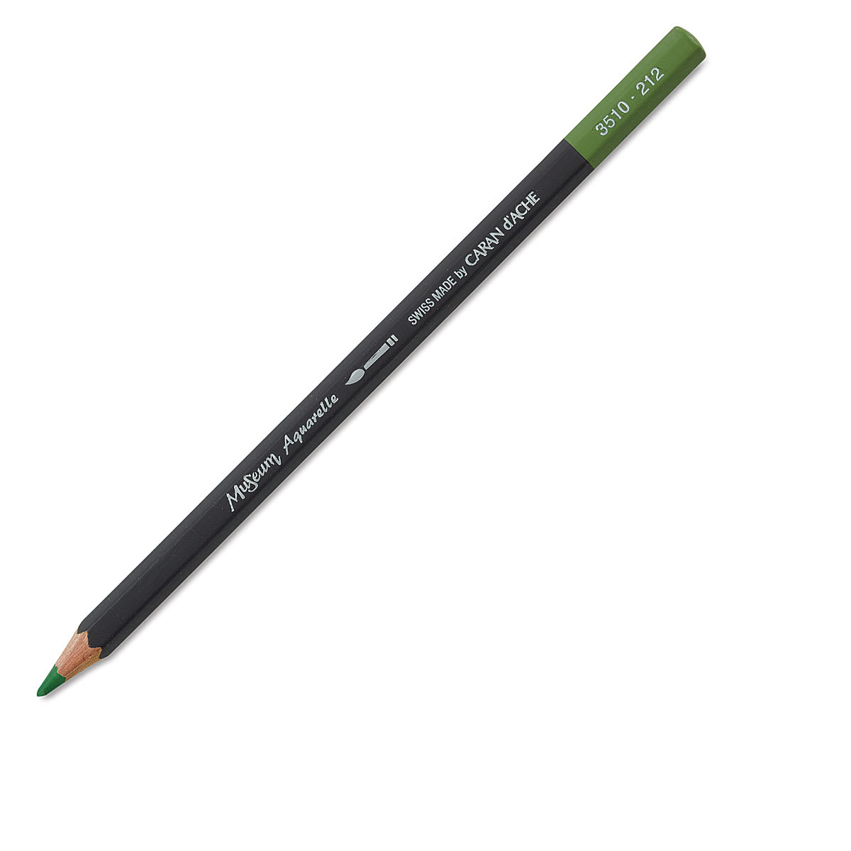 Caran d’Ache Museum Aquarelle - 212 Chromium Oxyde Green - lápis avulso
