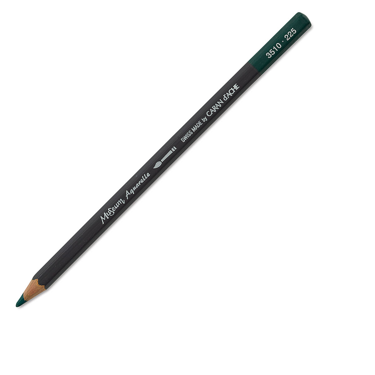 Caran d’Ache Museum Aquarelle - 225 Moss Green - lápis avulso