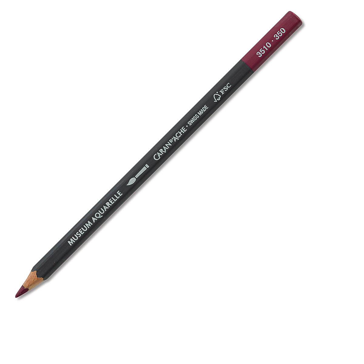Caran d’Ache Museum Aquarelle - 350 Purplish Red - lápis avulso