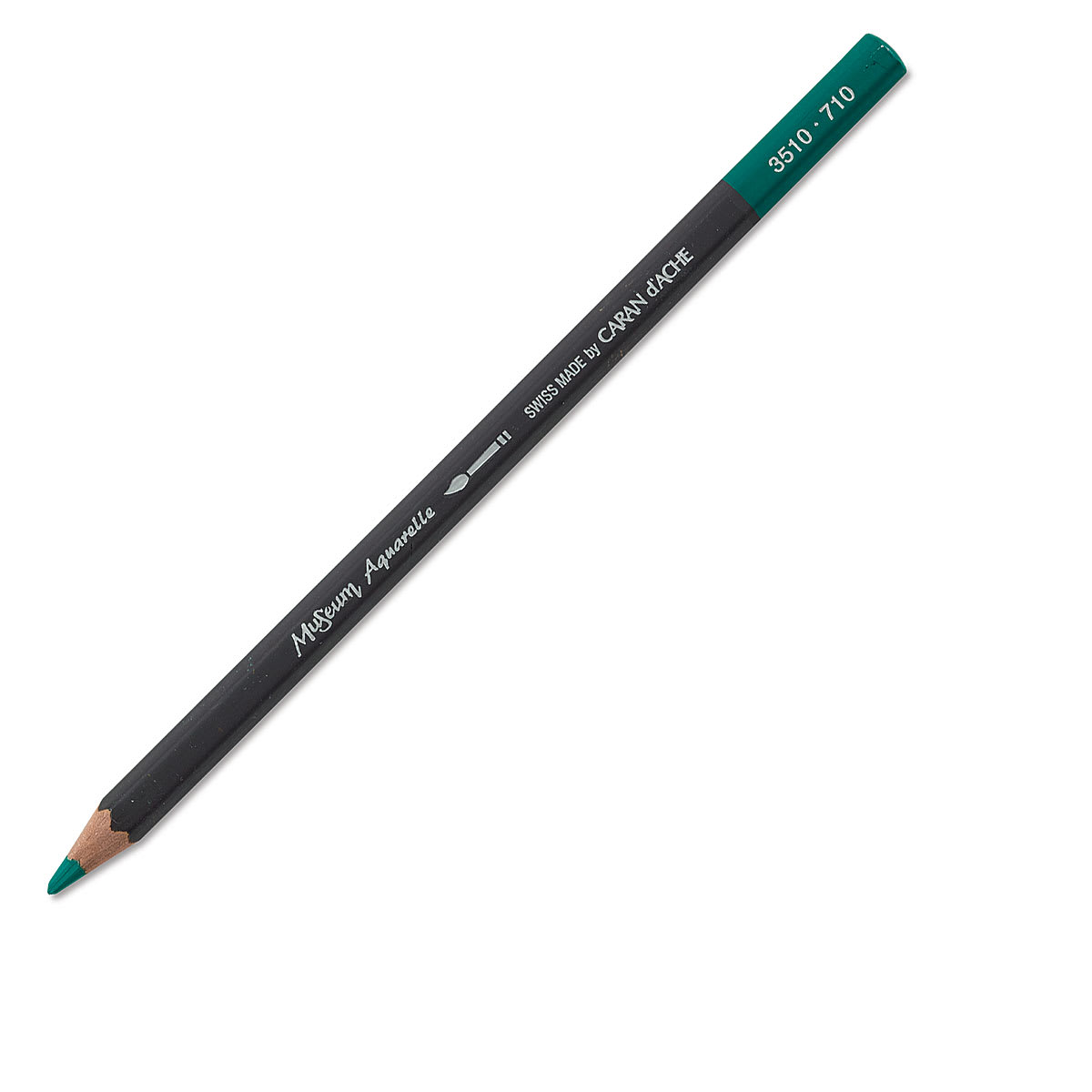 Caran d’Ache Museum Aquarelle - 710 Phthalocyanine Green - lápis avulso