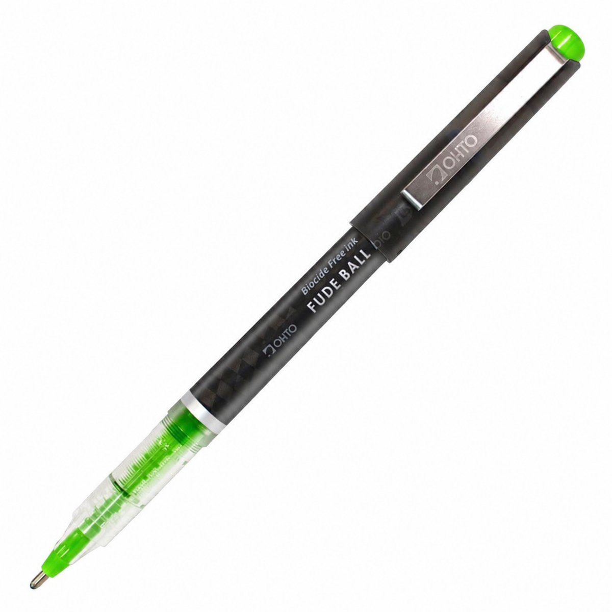 Caneta OHTO Fude Ball Bio 1,5 mm cor Verde-claro