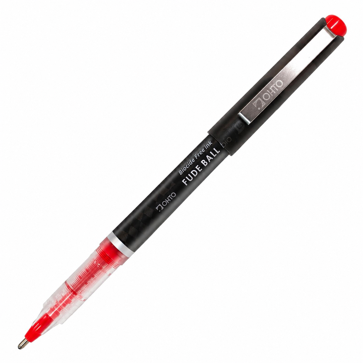 Caneta OHTO Fude Ball Bio 1,5 mm cor Vermelha