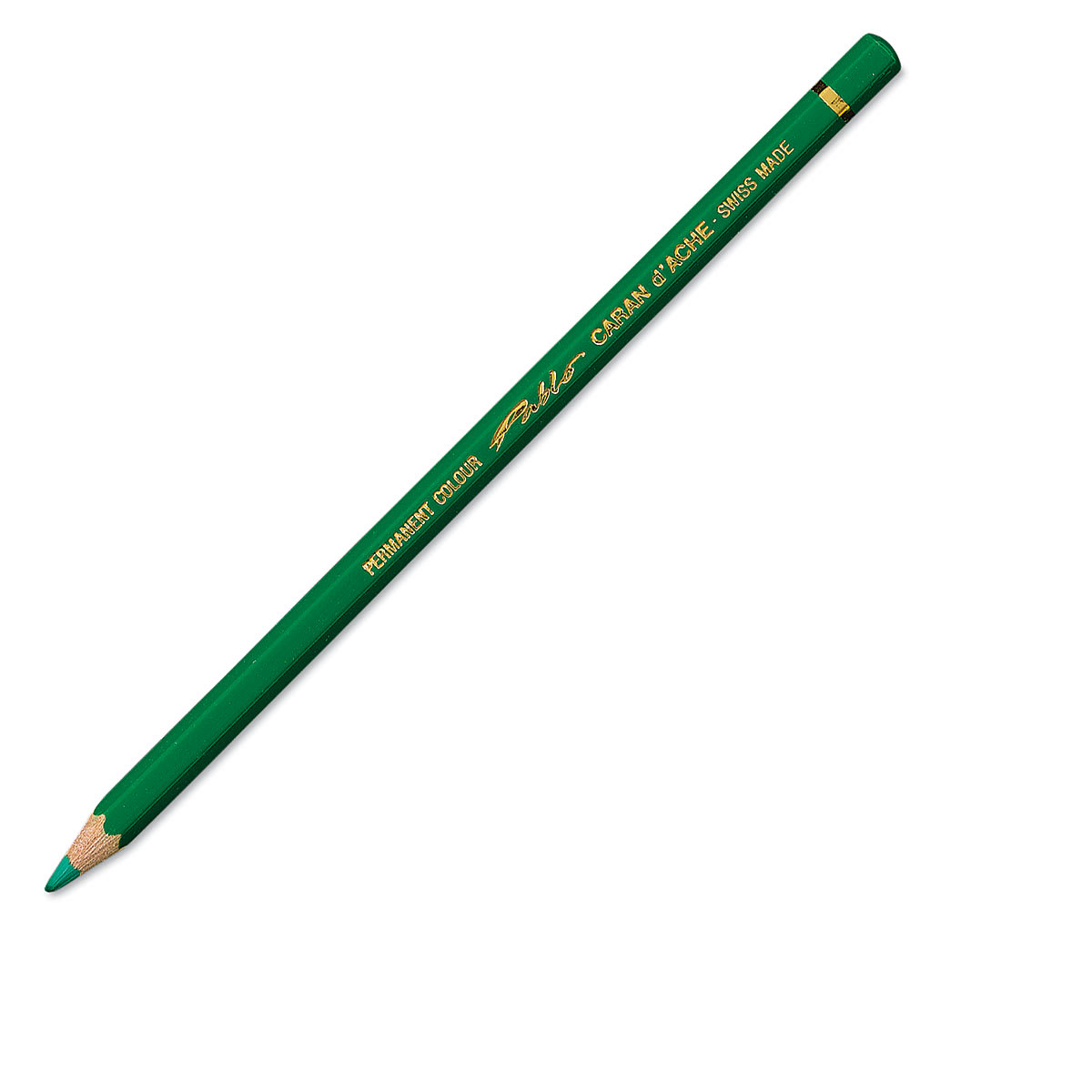Caran d’Ache Pablo - 210 Emerald green - lápis avulso