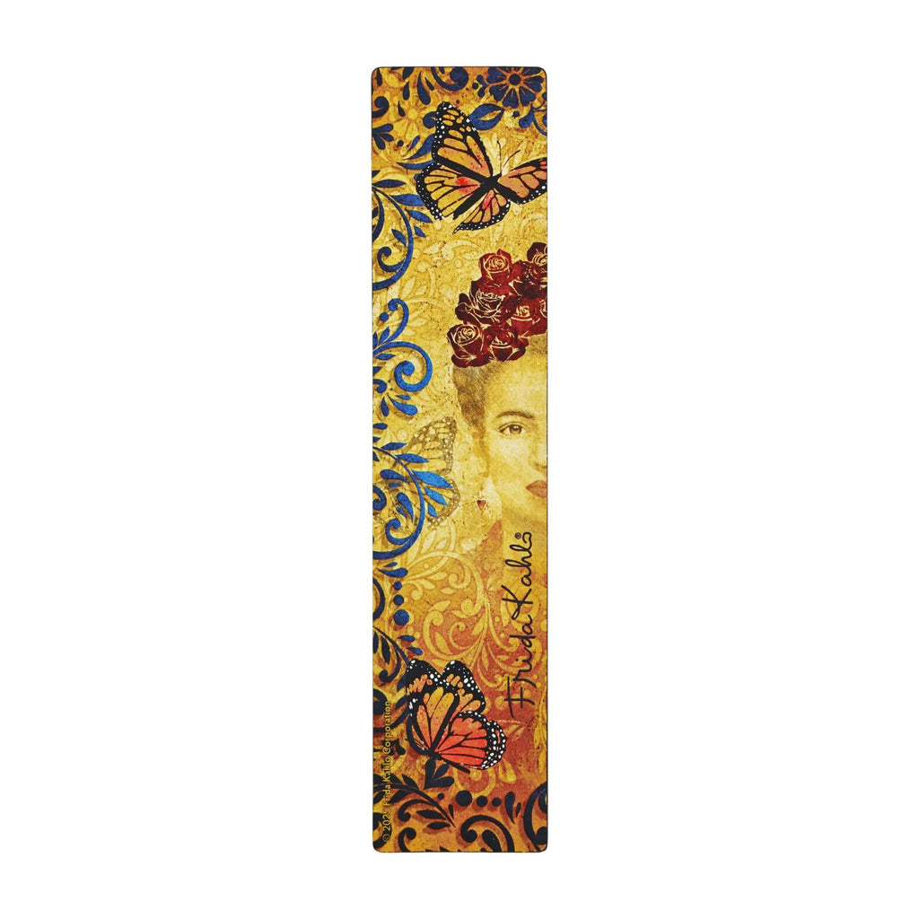 Marca-páginas Paperblanks Frida Kahlo The Colourful Portrait verso