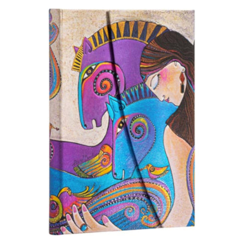 Caderno Paperblanks Maria and Mares Midi sem pauta