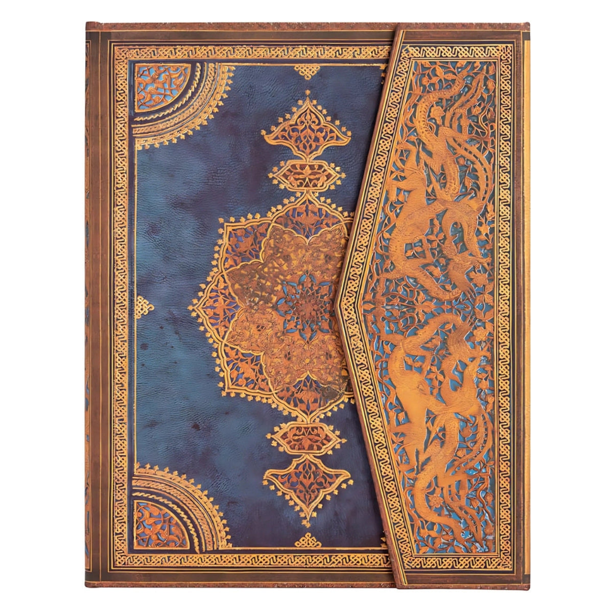 Caderno Paperblanks Safavid Indigo Midi sem pauta