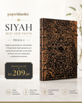 Caderno Paperblanks Siyah Midi sem pauta
