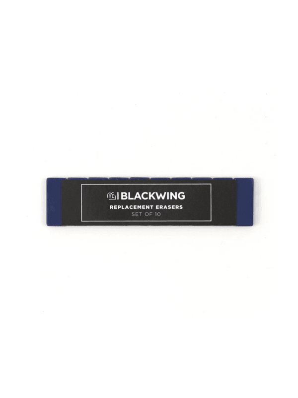 Refil de borrachas Blackwing marinho com 10 unidades