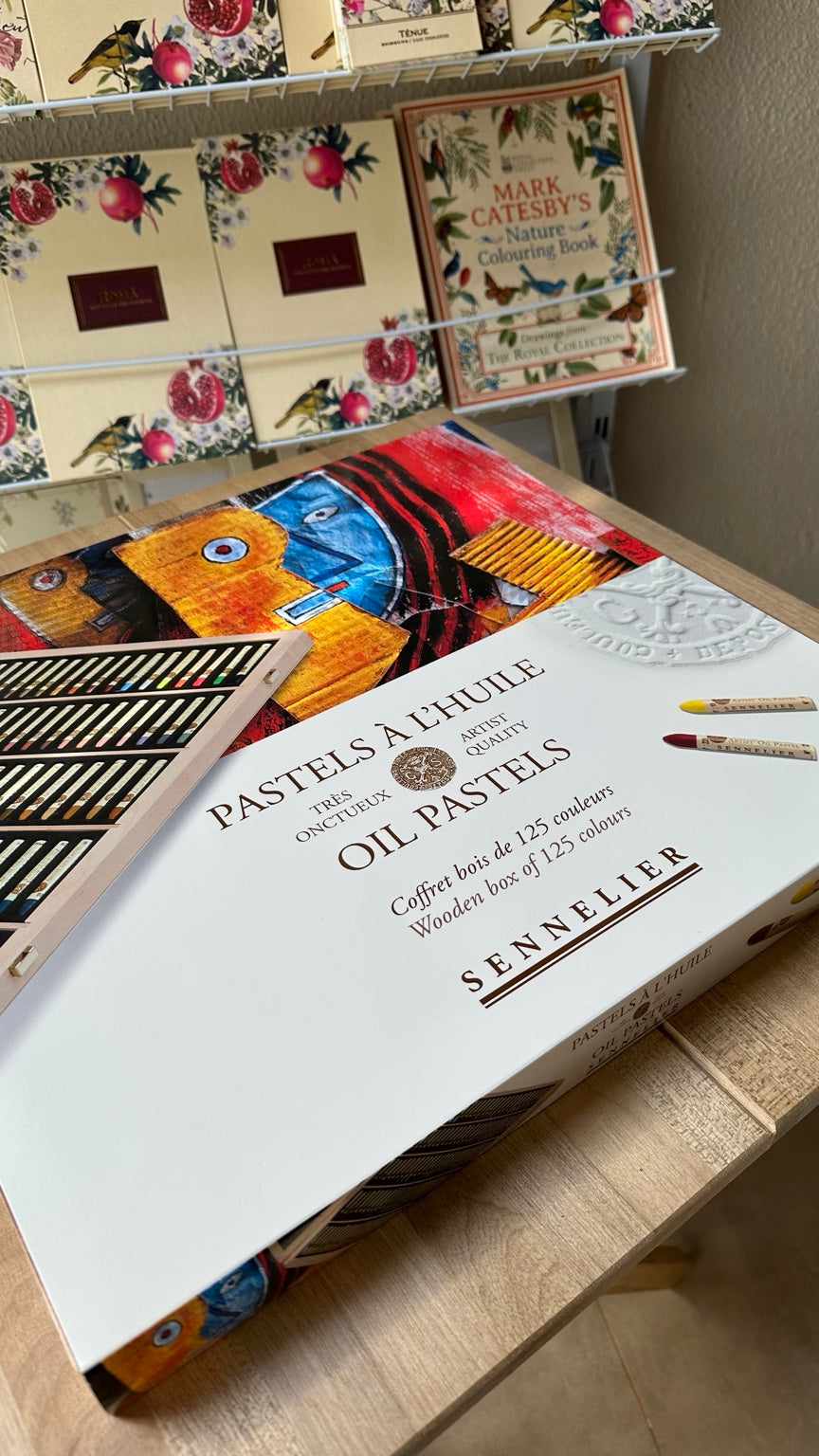 Embalagem Sennelier Oil Pastels 125 colours