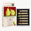 Pastel Oleoso Sennelier Pears Duo kit com 6 cores em alta resolução