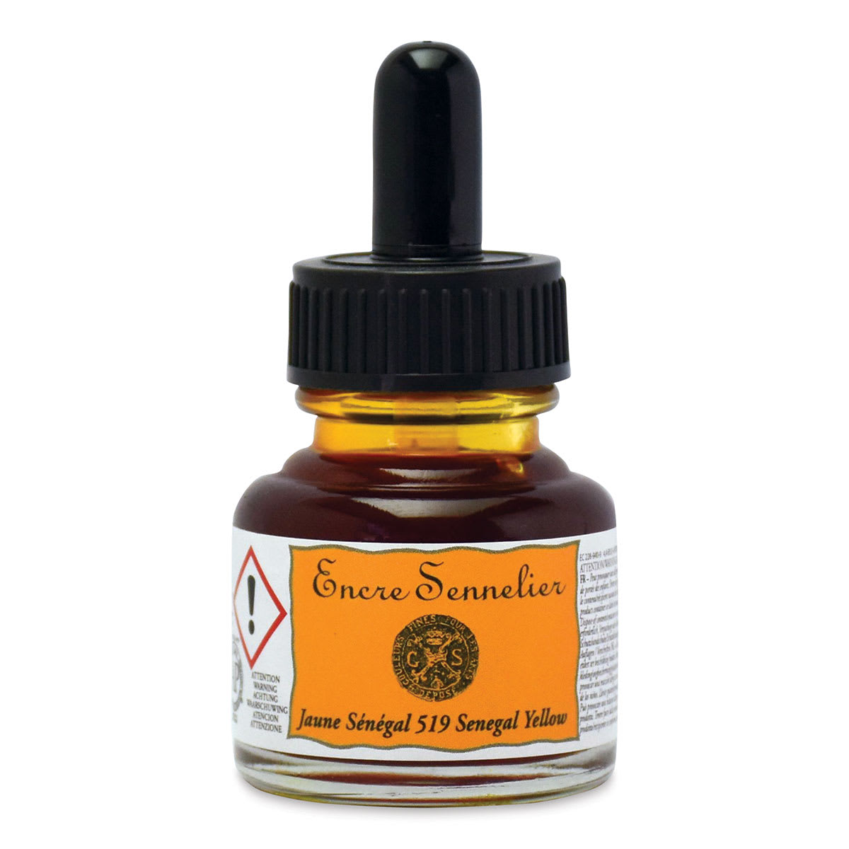 Tinta Sennelier Shellac Ink 30 ml - Amarelo Senegal