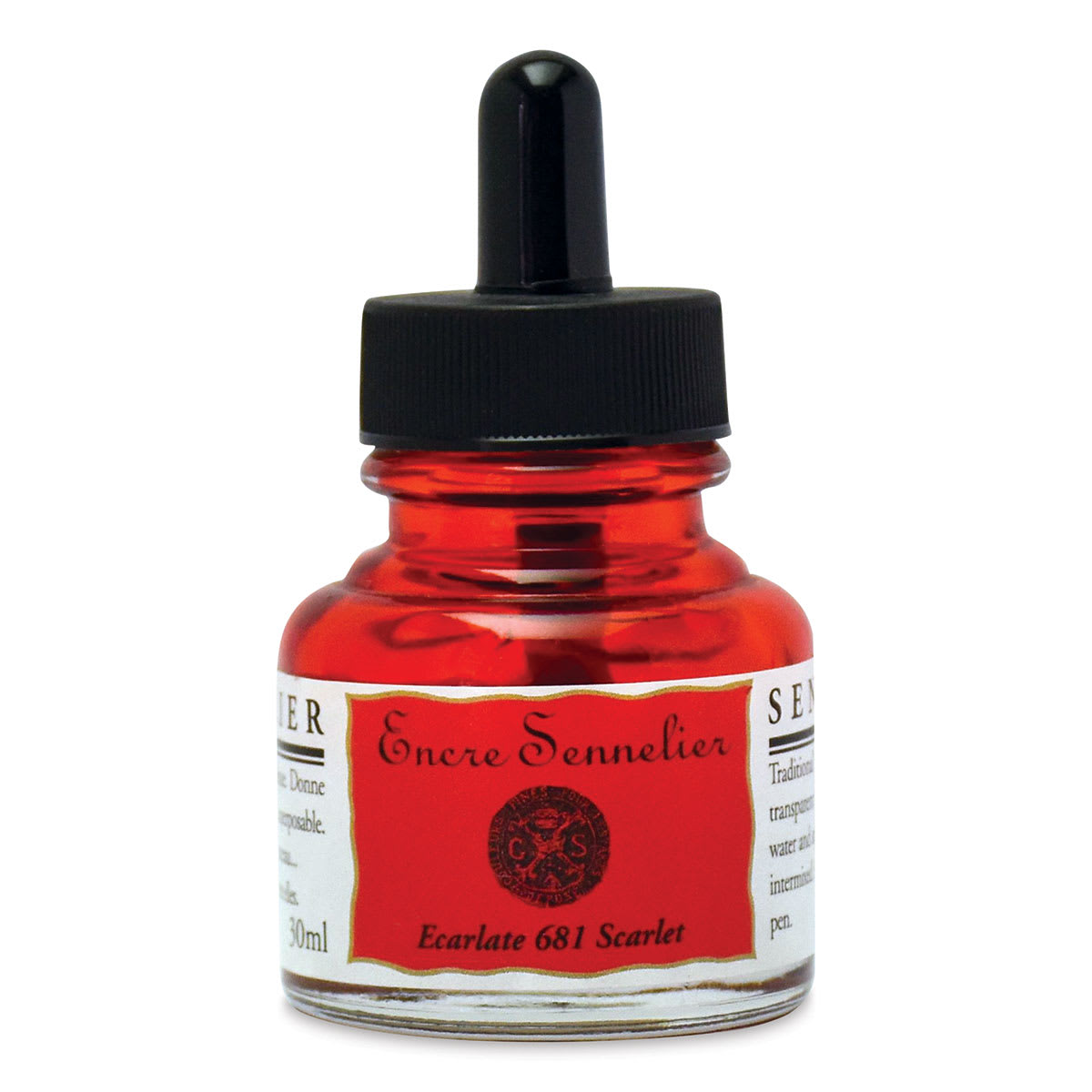Tinta Sennelier Shellac Ink 30 ml - Escarlate