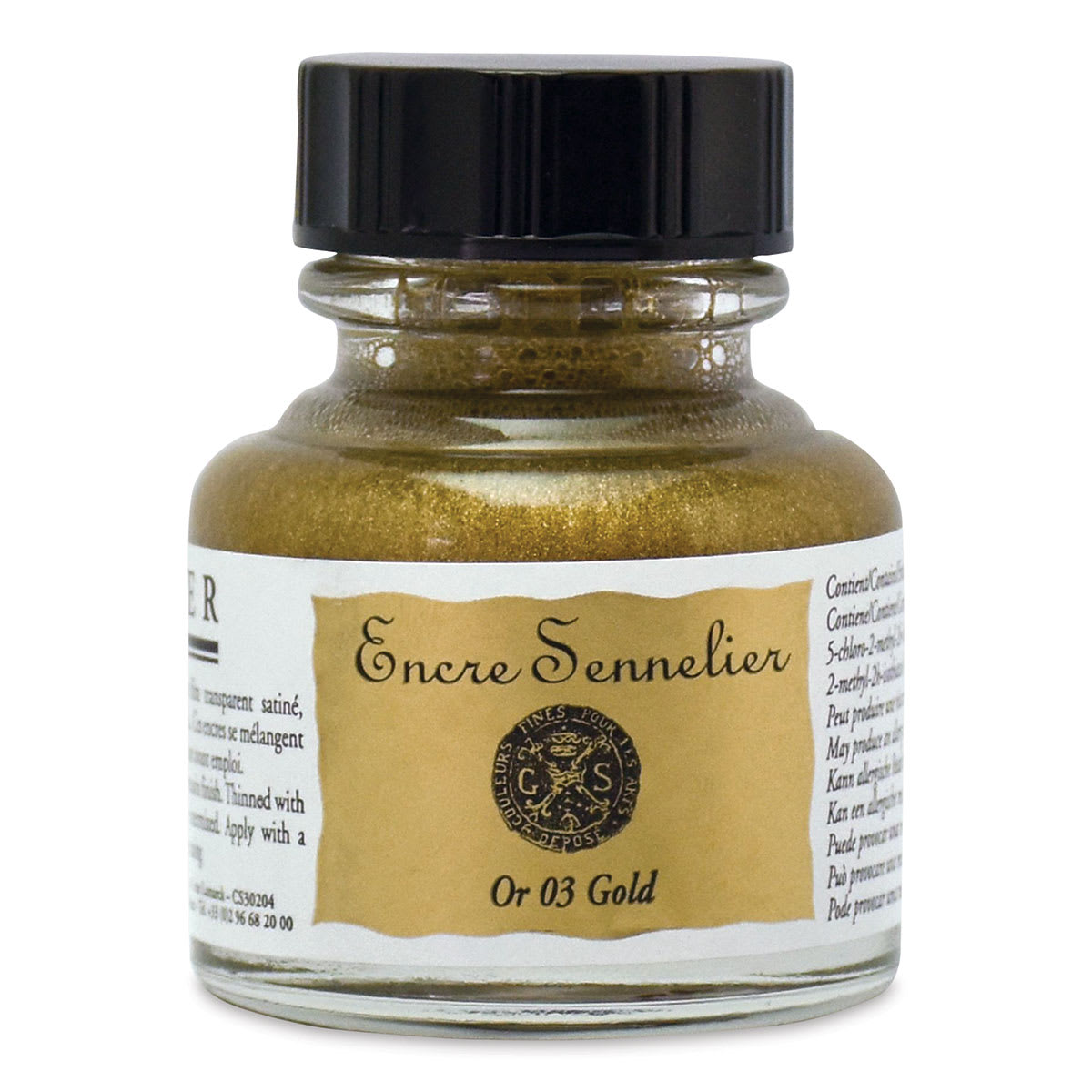 Tinta Sennelier Shellac Ink 30 ml - Ouro