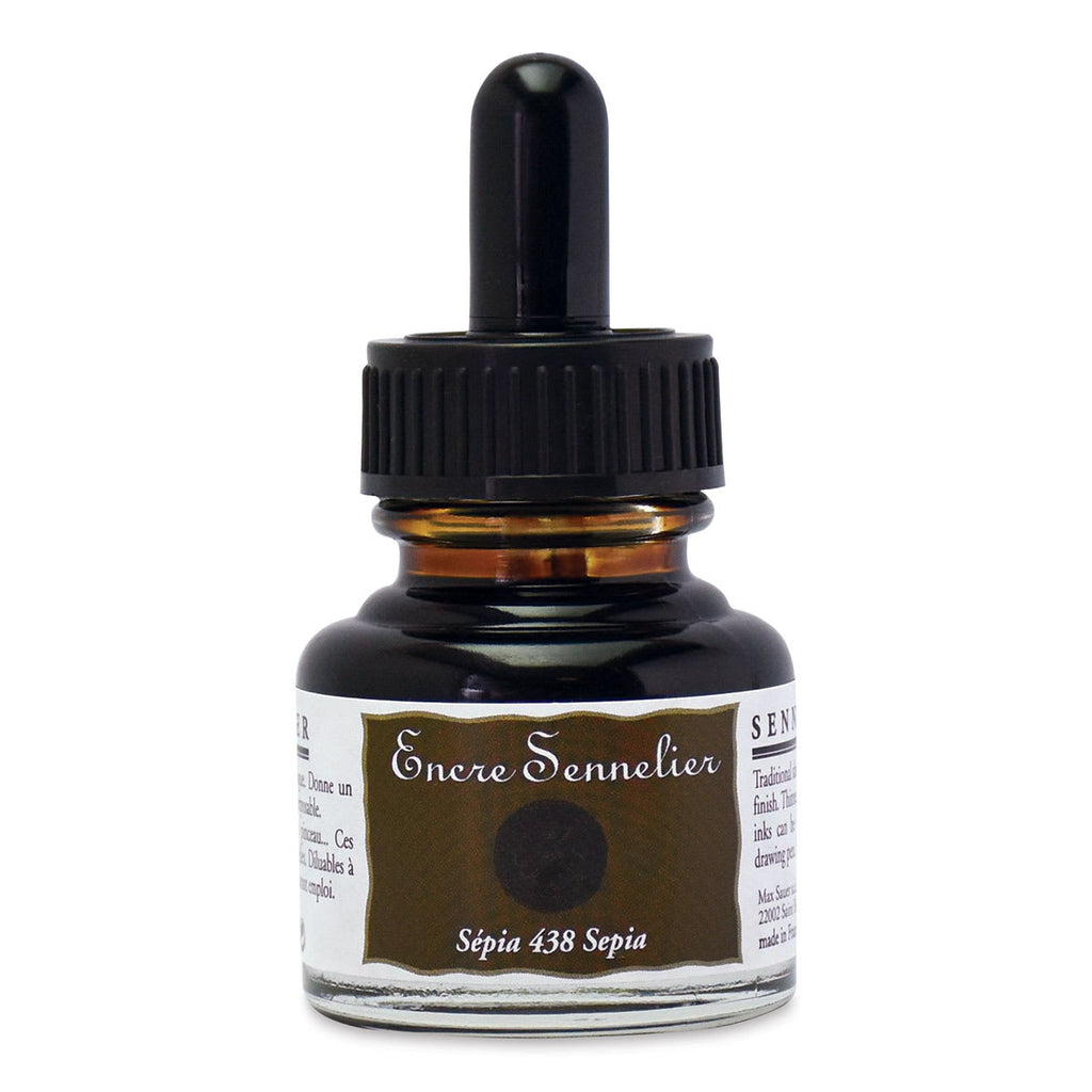 Tinta Sennelier Shellac Ink 30 ml - Sépia