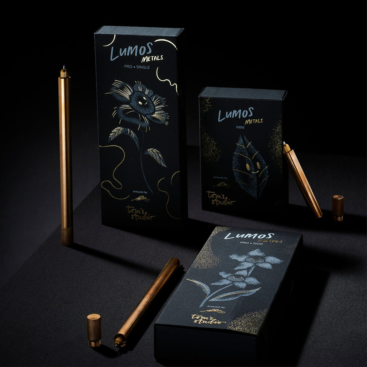 Tom’s Studio Lumos Bronze — Caneta Recarregável — imagem 3