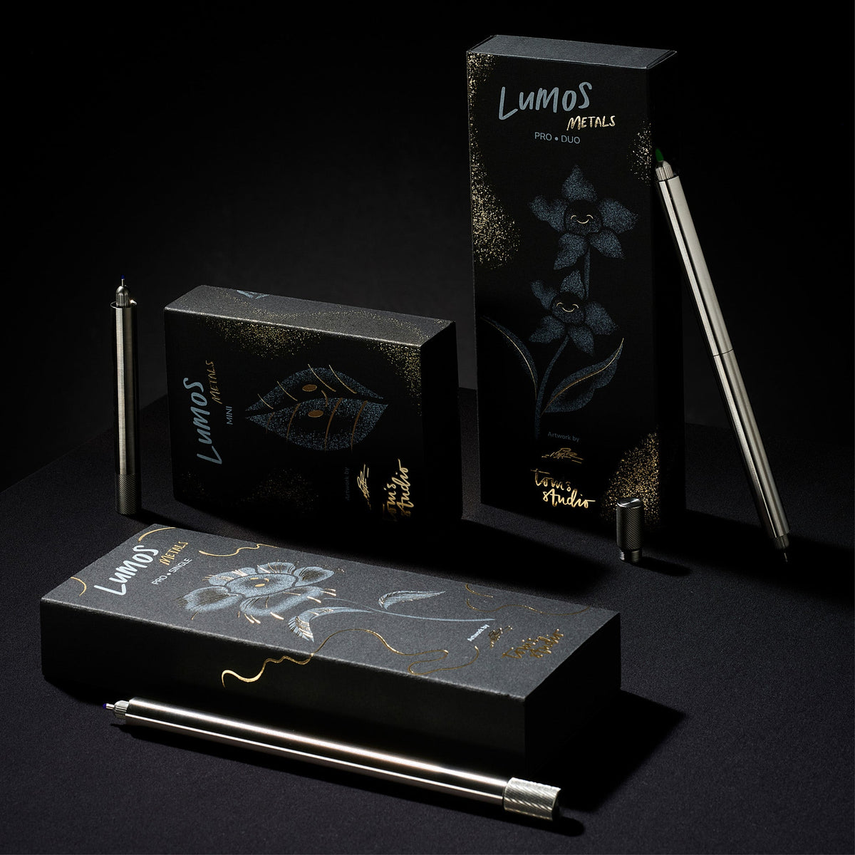 Tom’s Studio Lumos Stainless Steel — Caneta Recarregável — imagem 2