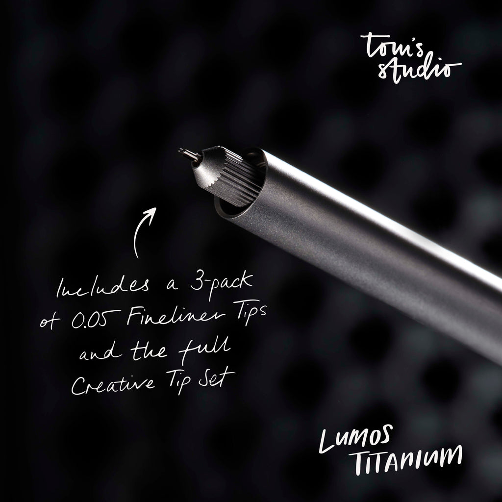 Tom’s Studio Lumos Titanium — Caneta Recarregável — imagem 3