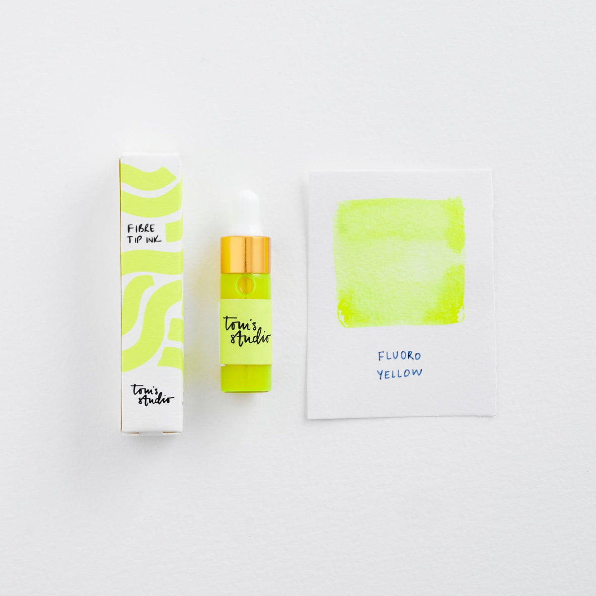 Tinta Mini Highlighter Fluoro Yellow