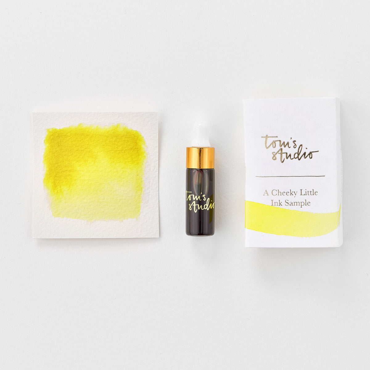 Tom's Studio Mini Ink 19 Lemon Yellow 5 ml