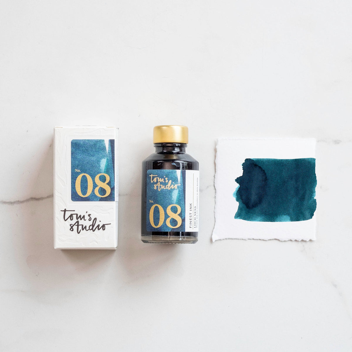 Tom’s Studio Fountain Pen Ink 08 Loch Ness 50 ml