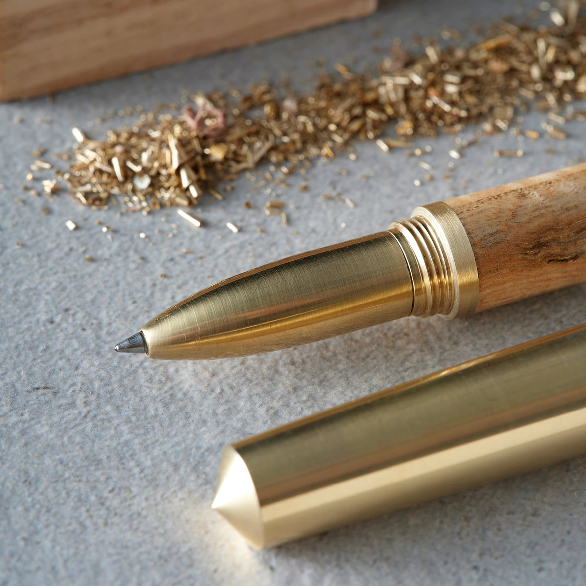 Tom’s Studio Handmade Ash — Caneta Artesanal em Freixo — imagem 2