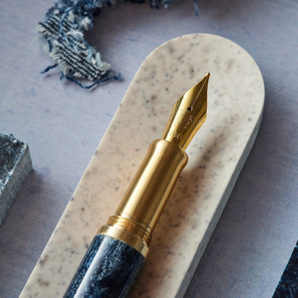 Tom’s Studio Handmade Fabreco Blue Denim — Caneta Artesanal — imagem 3