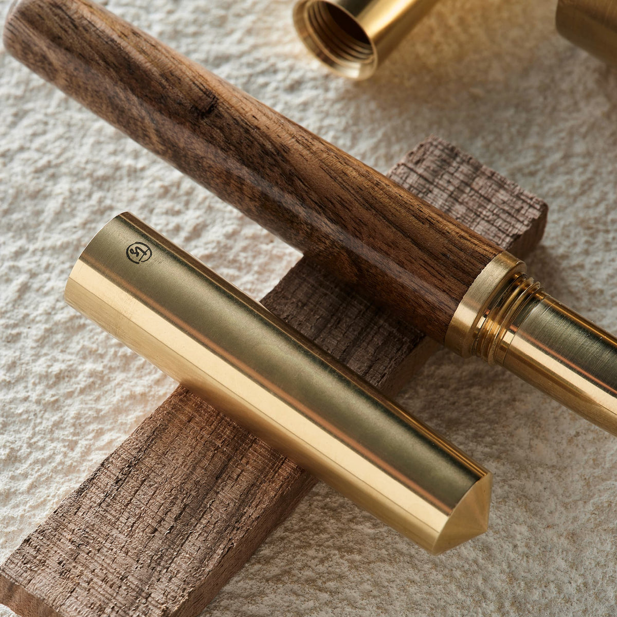 Tom’s Studio Handmade Walnut — Caneta Artesanal em Nogueira — imagem 2