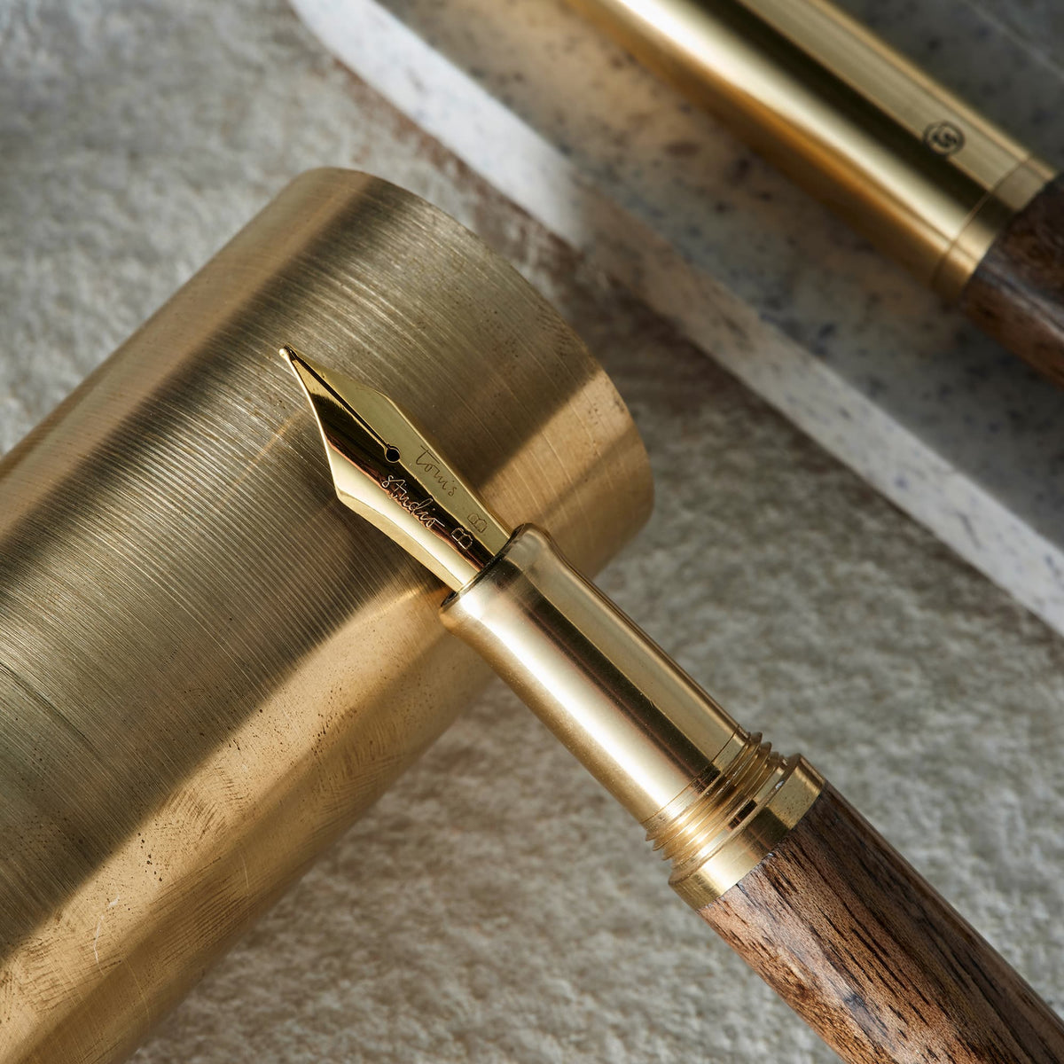 Tom’s Studio Handmade Walnut — Caneta Artesanal em Nogueira — imagem 3