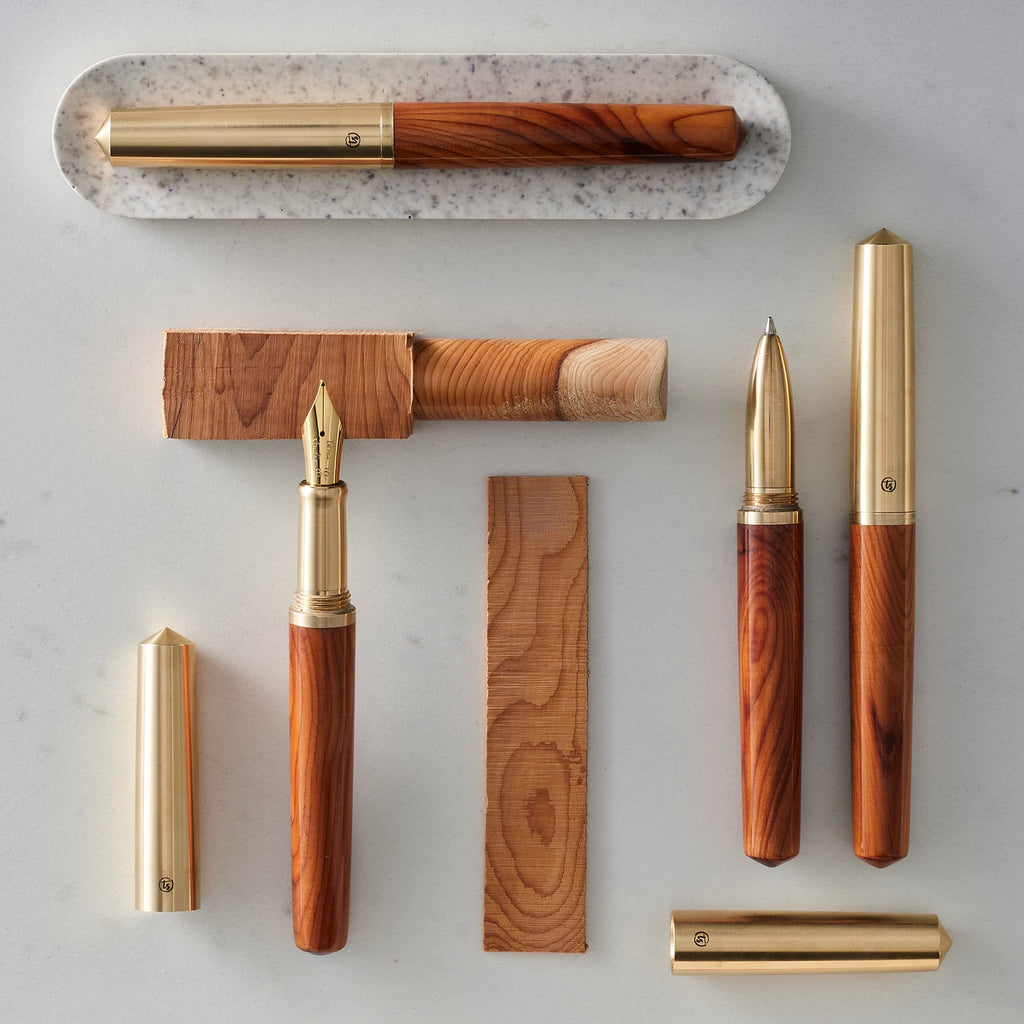 Tom’s Studio Handmade Yew — Caneta Artesanal em Teixo — imagem 1