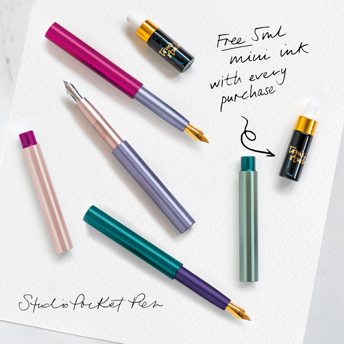 Tom’s Studio Pocket 2.0 — Caneta-tinteiro de Bolso — imagem 1