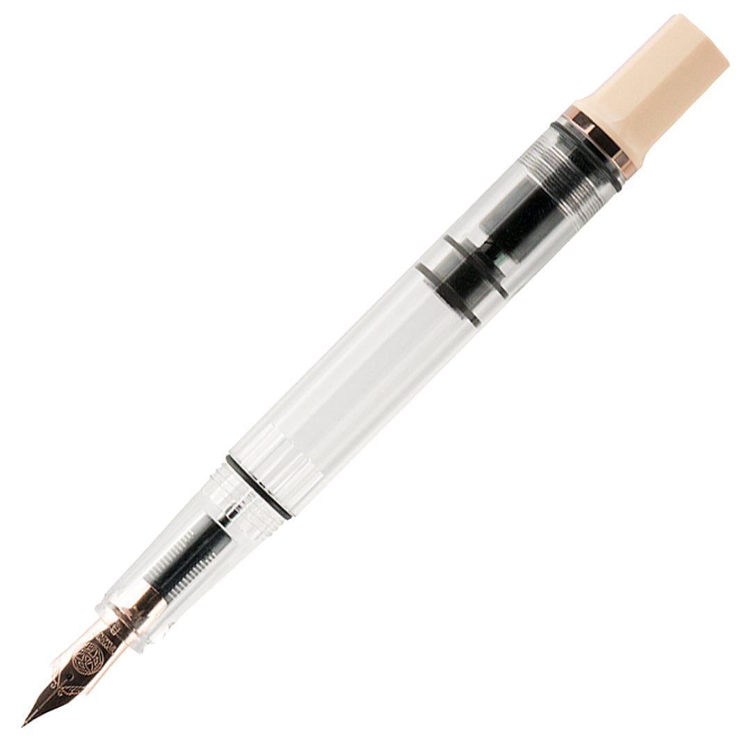 Caneta-Tinteiro TWSBI ECO Creme with Rose Gold