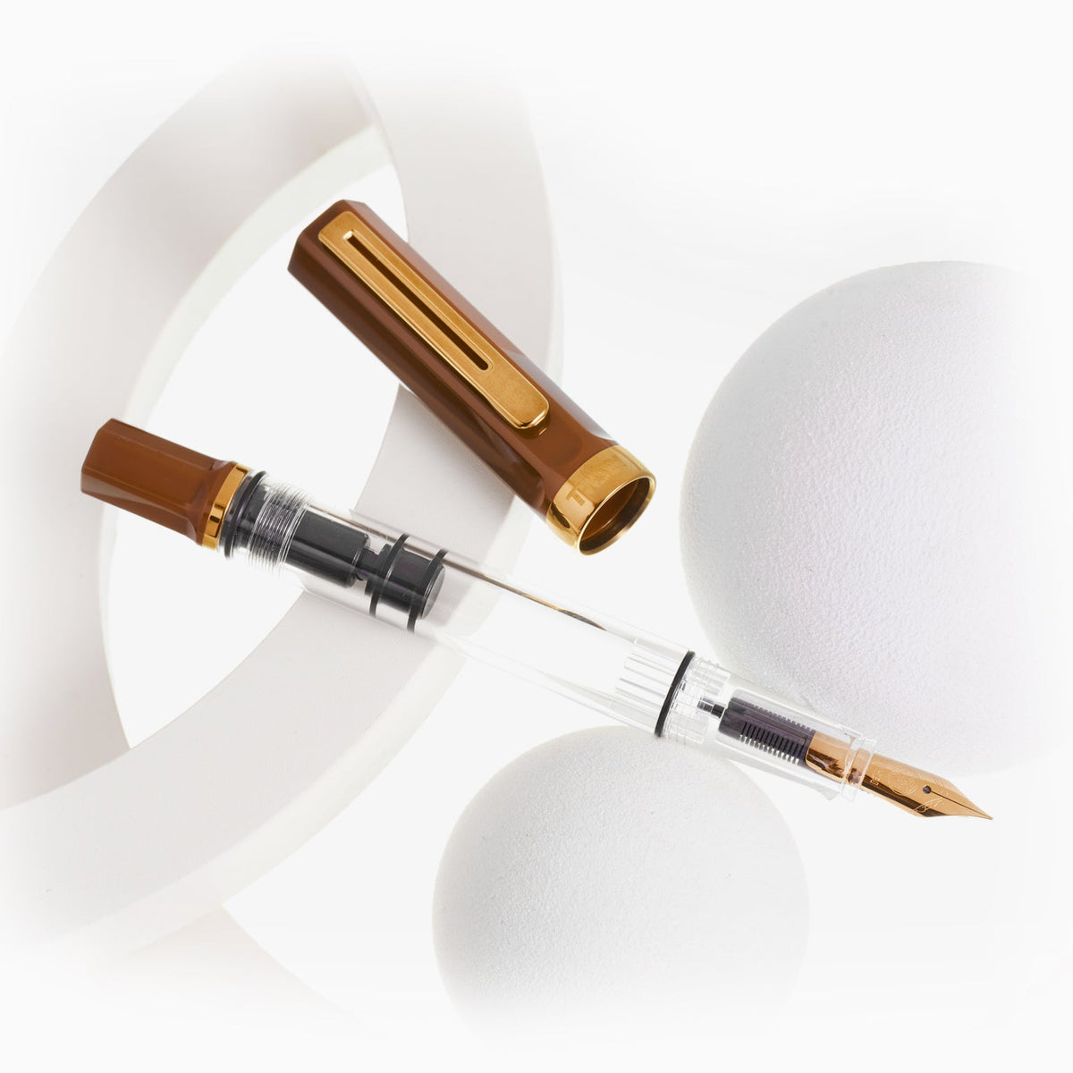 Caneta-Tinteiro TWSBI Eco Espresso With Bronze