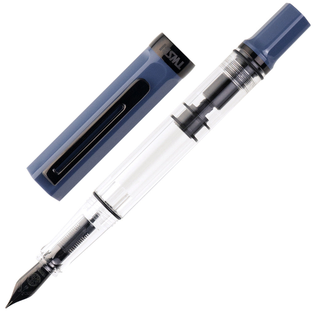 Caneta-Tinteiro TWSBI Eco Irish Slate Blue with Onyx