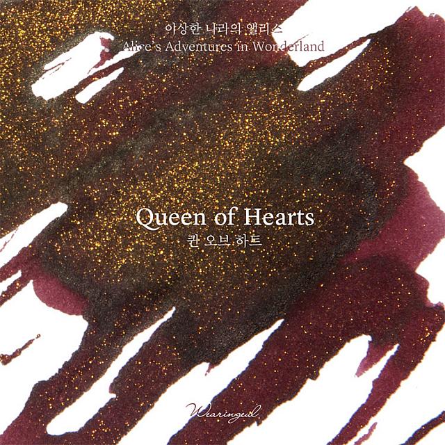 Wearingeul Alice's Adventures in Wonderland — Tinta para Caneta-Tinteiro 30 ml — Queen of Hearts — WG98389-QH