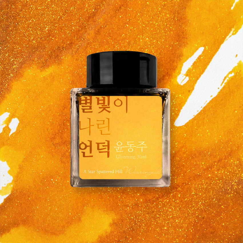 Wearingeul Yun Dong Ju — Tinta para Caneta-Tinteiro 30 ml — A Star Spattered Hill — WG96721-SH